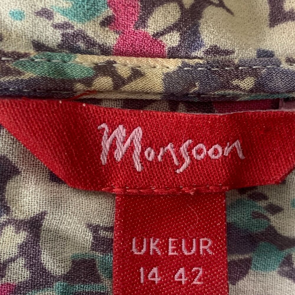 Monsoon floral blouse - Picture 4 of 4